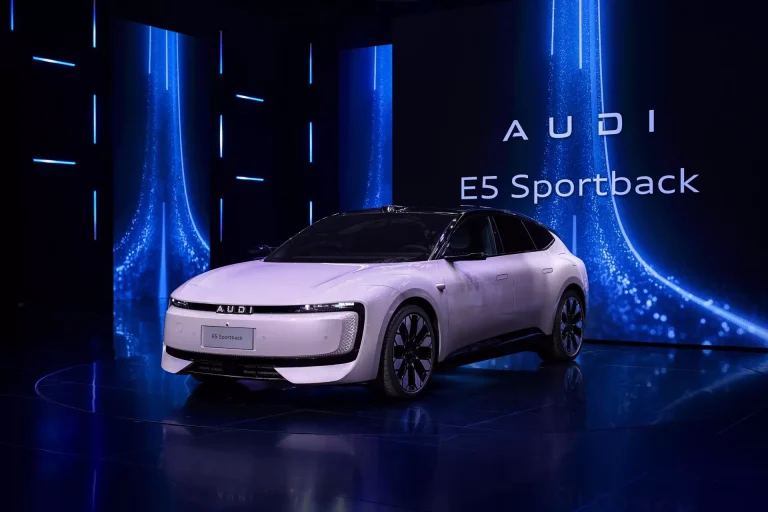 AUDI E5 Sportback: el primer modelo eléctrico para el mercado chino con el que pretenden conquistarlo