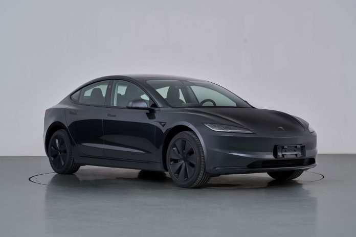 tesla model 3 china