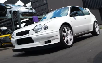 Este restomod del Toyota Corolla te dejará sin palabras: ¡tiene motor de GR Yaris! toyota corolla gr yaris 5