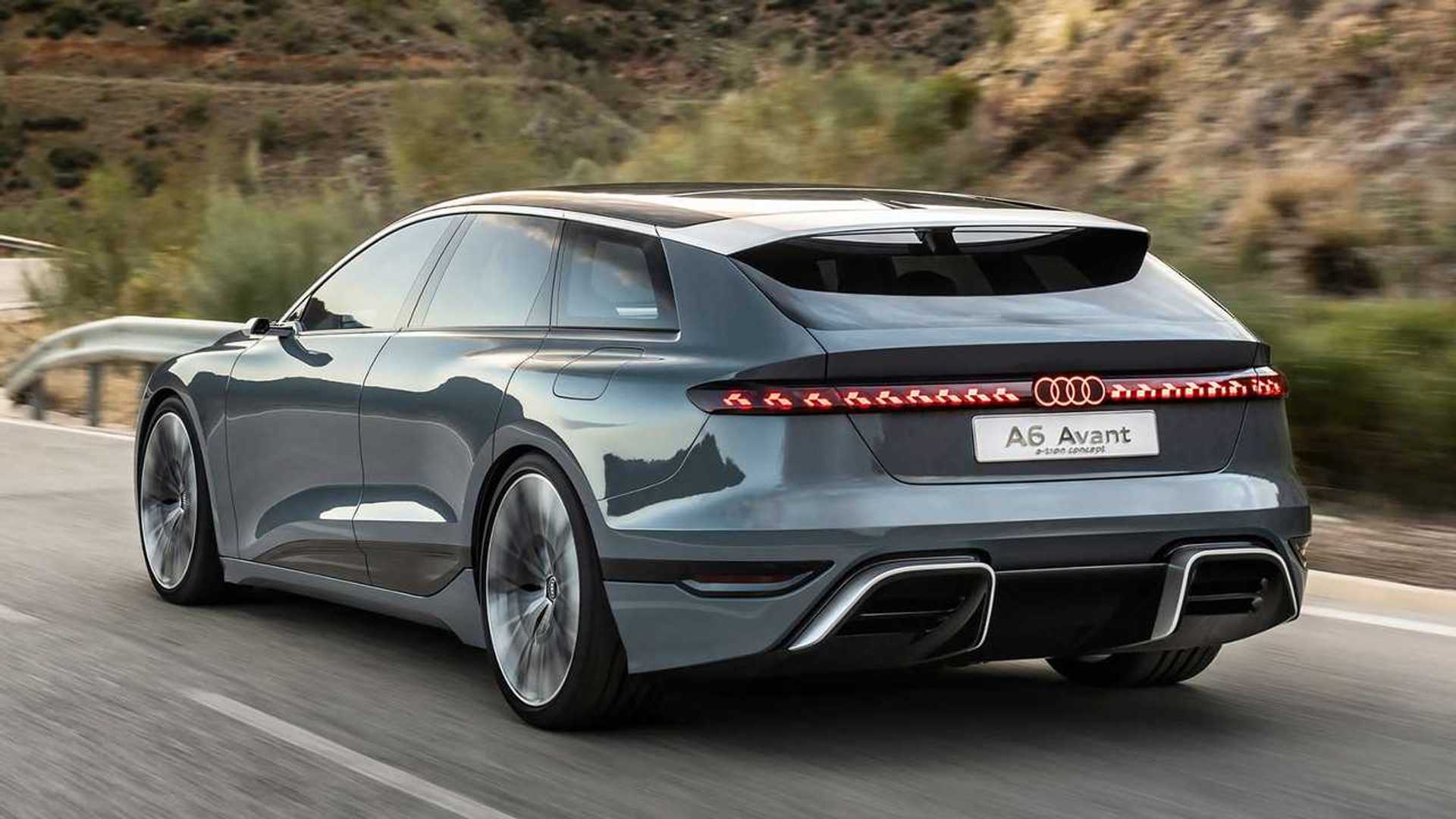 2022 audi a6 e tron avant concept