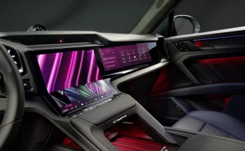 ¡Más pantallas que salpicadero! Así es el habitáculo del nuevo Porsche Cayenne eléctrico con pantallas curvadas new porsche cayenne electric interior 14