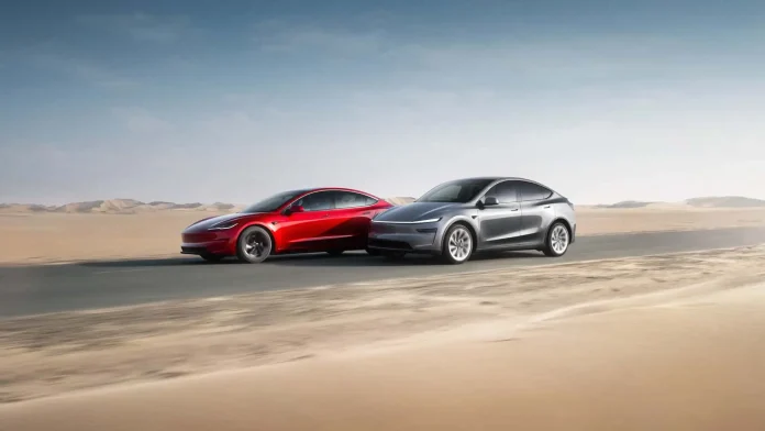 gruppo di auto tesla