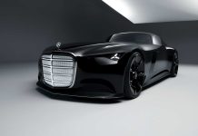 No es el Batmóvil, es el prototipo con el que Mercedes se imagina el futuro Clase S eléctrico mercedes benz vision iconic 5