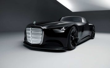 No es el Batmóvil, es el prototipo con el que Mercedes se imagina el futuro Clase S eléctrico mercedes benz vision iconic 5
