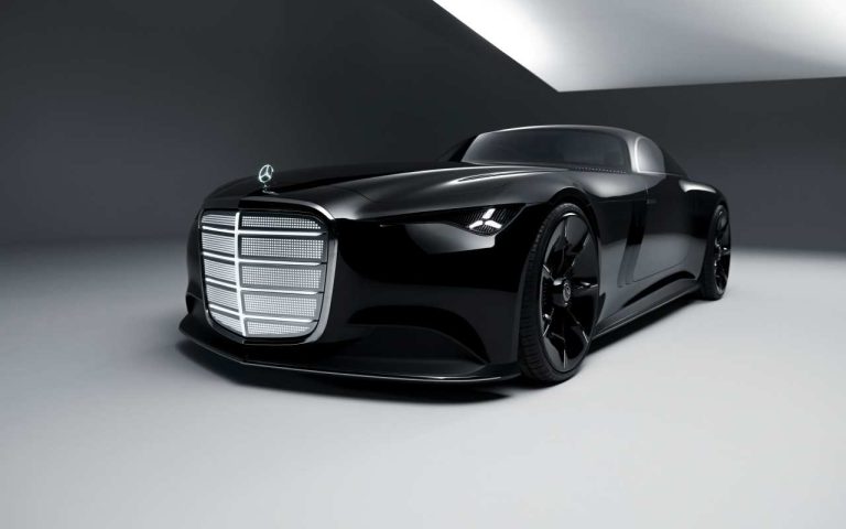 No es el Batmóvil, es el prototipo con el que Mercedes se imagina el futuro Clase S eléctrico