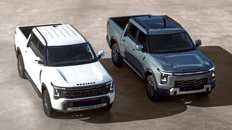 Ya es oficial: el nuevo pick-up de Santana tiene hasta 429 CV, contará con una versión diésel y llegará en 2026
