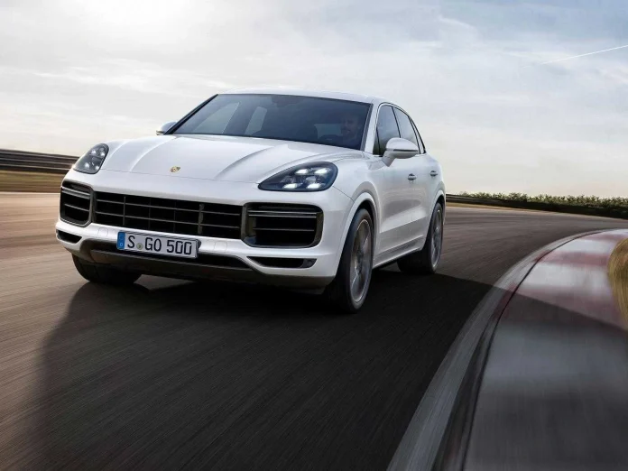 2018 porsche cayenne turbo official image