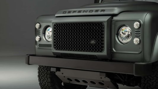 land rover classic defender with octa paint 2