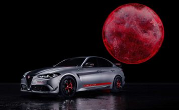 El Alfa Romeo Giulia Quadrifoglio Luna Rossa llega para aquellos con un amplio presupuesto que quieran volar a más de 300 km/h gracias a su aerodinámica giulia quadrifoglio luna rossa 13