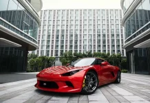 Parece un Lancia Stratos, pero en realidad se trata de un deportivo eléctrico de una startup china jmev01 sports car 20