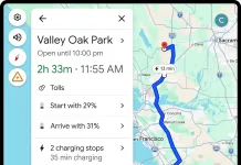 Google Maps estrena planificador de rutas para coches eléctricos Google Maps estrena planificador de rutas para coches eléctricos