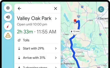 Google Maps estrena planificador de rutas para coches eléctricos Google Maps estrena planificador de rutas para coches eléctricos