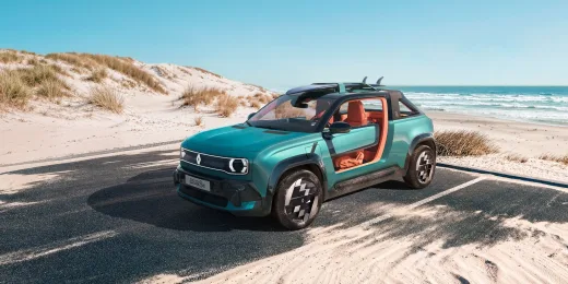 Renault 4 JP4x4 Concept: el regreso del buggy playero con tracción total