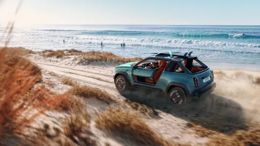 Renault 4 JP4x4 Concept: el regreso del buggy playero con tracción total