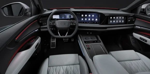 Así es el interior del SUV más lujoso de Audi: el Q9 con hasta siete plazas y que dice adiós al negro piano