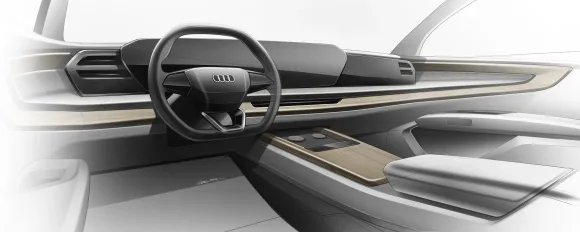 Así es el interior del SUV más lujoso de Audi: el Q9 con hasta siete plazas y que dice adiós al negro piano
