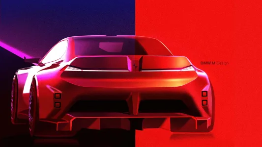 Bmw ya tiene casi listo el m3 electrico y lo ha puesto junto al e30 para pedir permiso a los puristas 75