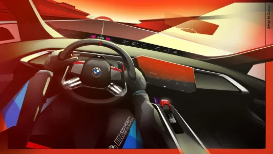 Bmw ya tiene casi listo el m3 electrico y lo ha puesto junto al e30 para pedir permiso a los puristas 77
