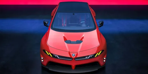 BMW ya tiene casi listo el M3 eléctrico, y lo ha puesto junto al E30 para pedir permiso a los puristas