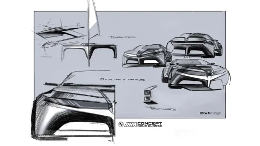 Bmw ya tiene casi listo el m3 electrico y lo ha puesto junto al e30 para pedir permiso a los puristas 98