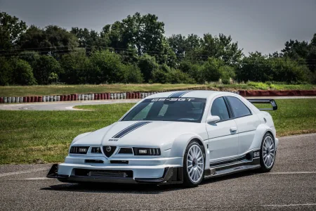 El 155 v6 ti que sonaban los alfistas ya existe 620 cv estetica de carreras y produccion limitada 9