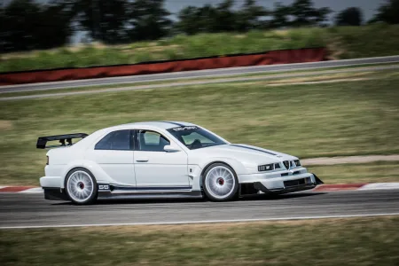 El 155 v6 ti que sonaban los alfistas ya existe 620 cv estetica de carreras y produccion limitada 10