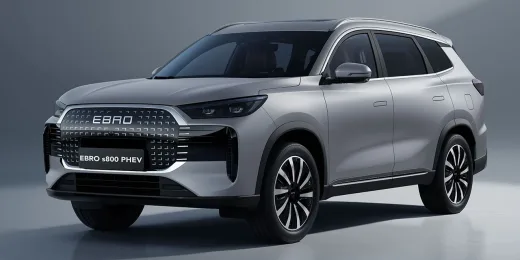 Más diseño, más confort y 1.100 km de autonomía: así cambia el nuevo EBRO S800 PHEV
