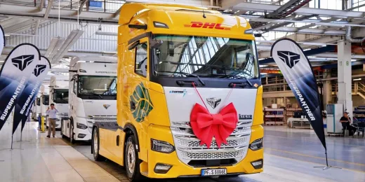 Arranca la producción del primer camión eléctrico chino «made in Europe»: 621 kWh y carga en solo 38 minutos