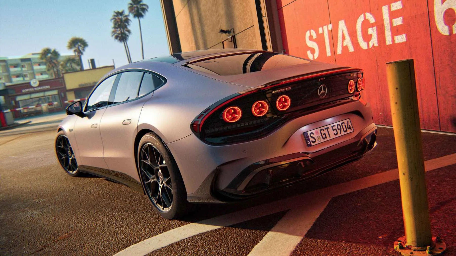 El mercedes amg gt 53 se pasa a la electricidad con 544 cv y un seis cilindros que solo existe en los altavoces 3