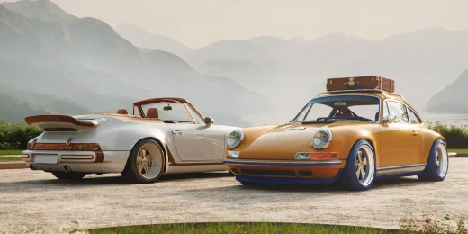 Cuando un Porsche 911 de Singer no es suficientemente exclusivo, Louis Vuitton entra en escena