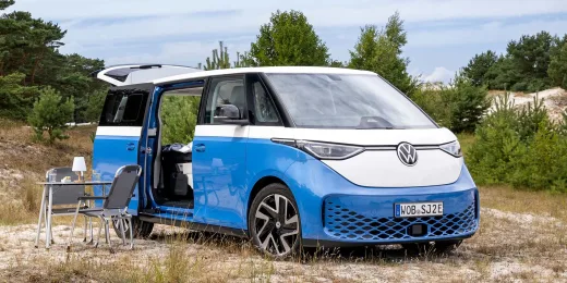 Dormir dos noches con la calefacción puesta y sin arrancar nada: así es la nueva camper eléctrica de Volkswagen