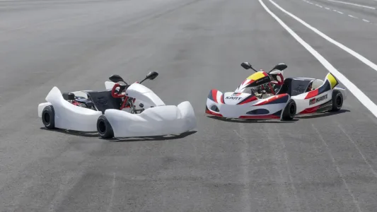 Toyota gazoo racing kart 22