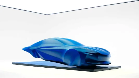 El futuro alpine a110 electrico todavia no tiene ni ruedas a la vista su diseno para 2027 se inspira en el momento en que el concorde rompe la barrera del sonido