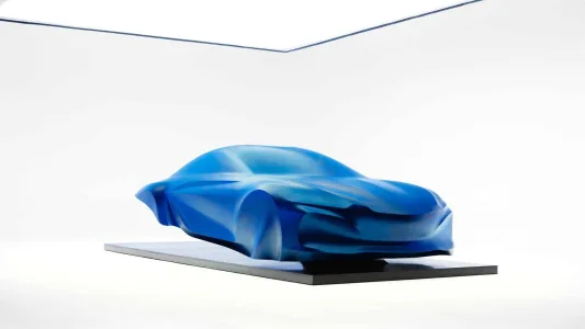 El futuro alpine a110 electrico todavia no tiene ni ruedas a la vista su diseno para 2027 se inspira en el momento en que el concorde rompe la barrera del sonido 1