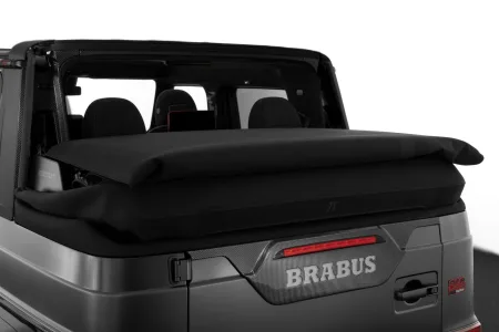 Mercedes nunca hizo un g 63 asi asi que brabus lo ha hecho por su cuenta 900 cv cabrio y edicion de 10 unidades 46