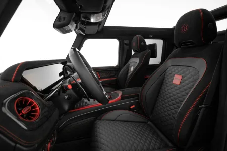 Mercedes nunca hizo un g 63 asi asi que brabus lo ha hecho por su cuenta 900 cv cabrio y edicion de 10 unidades 64