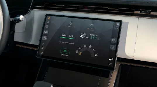 Mismo aspecto prestaciones de v8 y cero gasolina el range rover sport estrena su version electrica 28