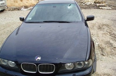 BMW accidente