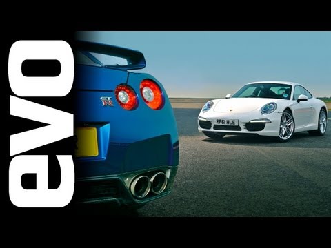 Nissan GT-R y Porsche 911 991, cara a cara