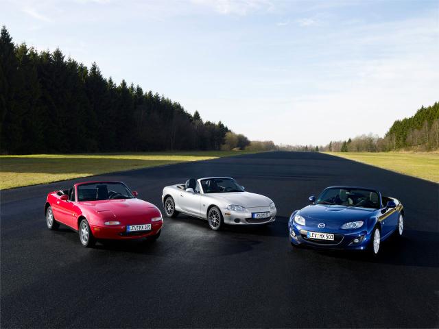 25 aniversario del Mazda MX-5, un biplaza de récord 2