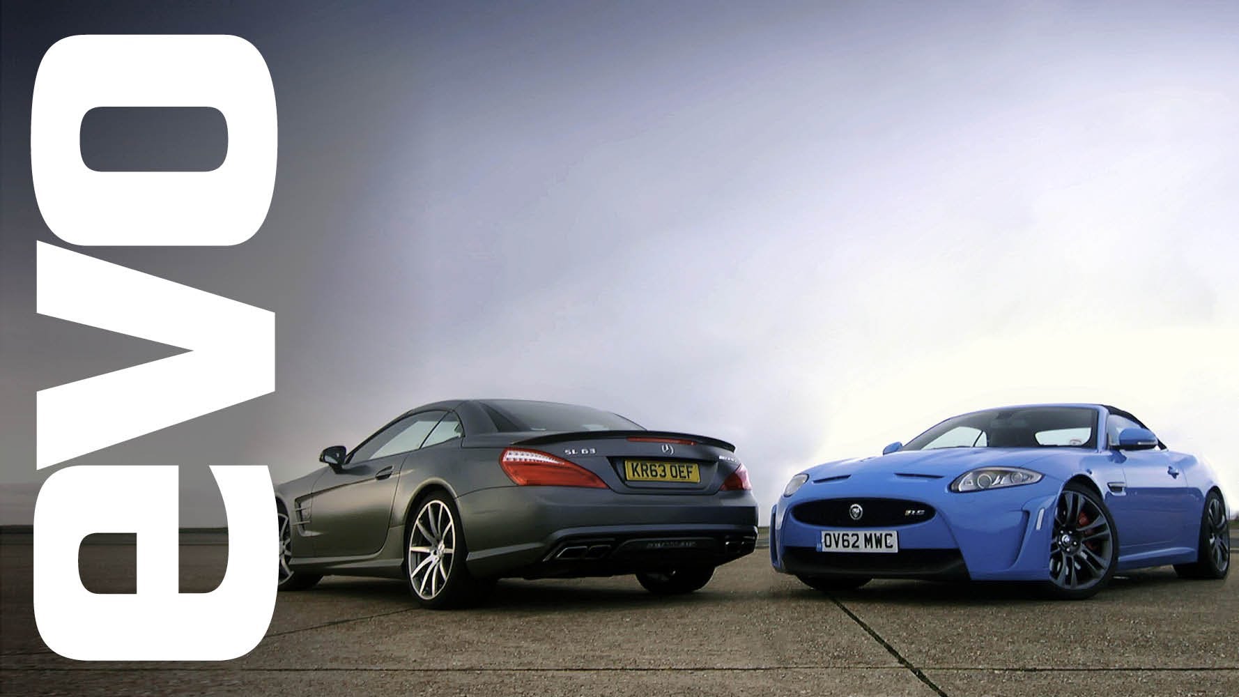 Jaguar XKR-S vs Mercedes SL63 AMG, duelo de descapotables