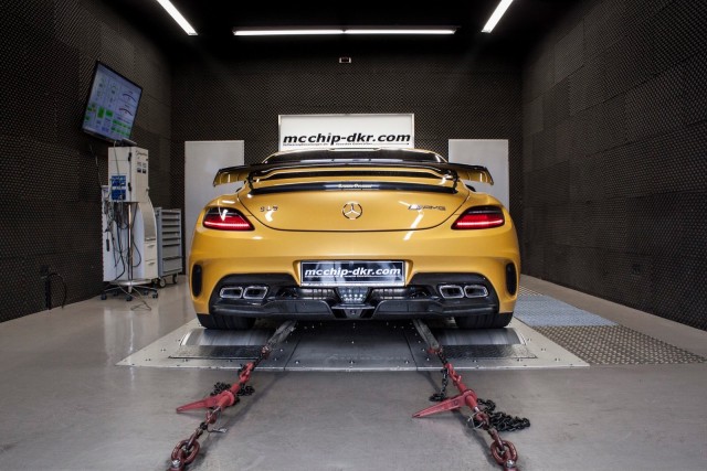 Más potencia para tu Mercedes SLS AMG Black Series gracias a McChip 2