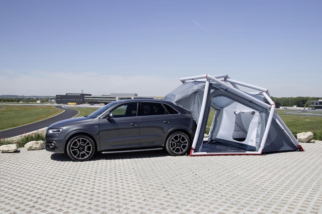 Audi lleva al Wörthersee un Q3 con tienda de campaña 1
