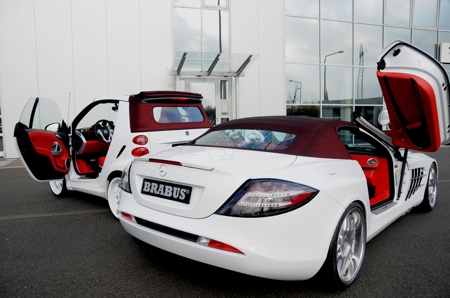 BRABUS McLaren SLR Roadster y ULTIMATE 112 "tender"