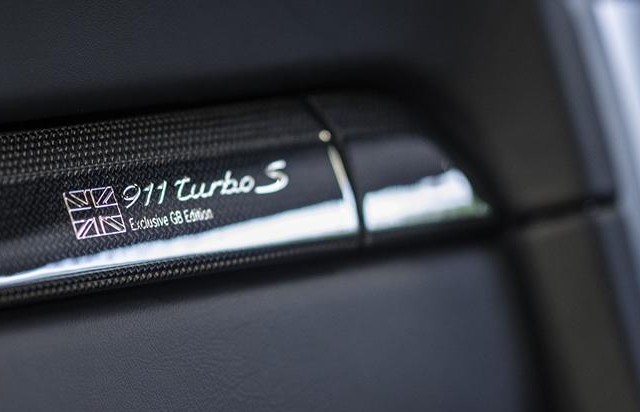 Porsche 911 Turbo S GB Edition, edición limitada exclusiva para Inglaterra 4