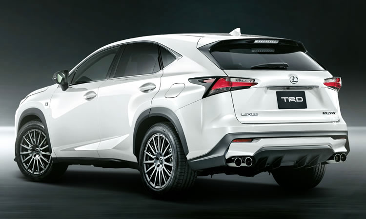 Haz tu Lexus NX más deportivo con los kits de TRD 1