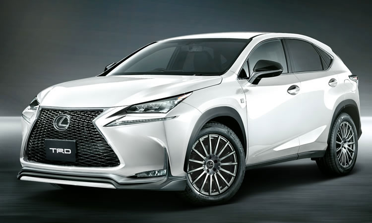 Haz tu Lexus NX más deportivo con los kits de TRD 2