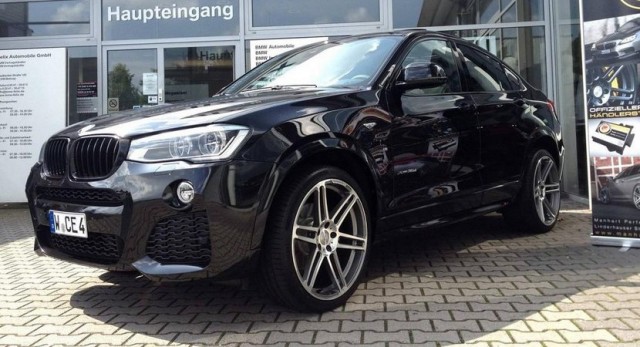 Mejoras estéticas para el BMW X4 de Manhart 3