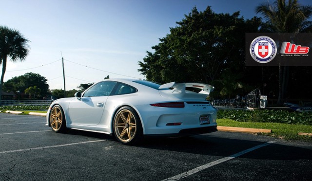 Llantas de aleación HRE Performance para el Porsche 911 GT3 2