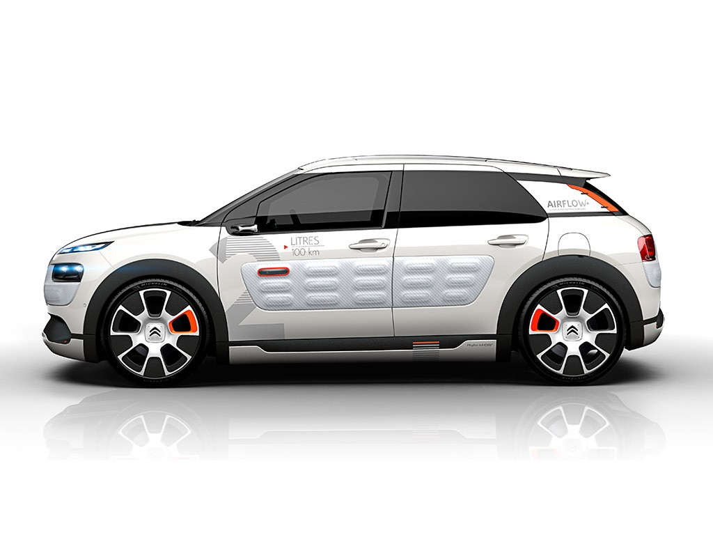 Citroën C4 Cactus Airflow 2L: Un prototipo que consume 2l/100 km 2